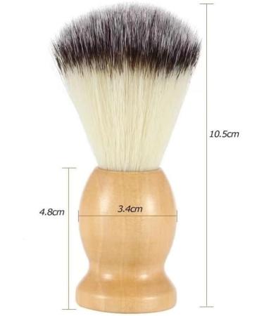 Lckjlj Soft Hair Shaving Soap Brush - Lint-Free Shaving Brush for Men & Hairdressing Salon Use - Buy Online on GoSupps.com