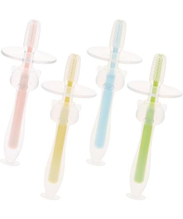 Frcolor 8 Pack Baby Toothbrushes - Soft Hair Infant Training Brushes for 1 Year Olds | Character Design | International Shipping - Buy Online on GoSupps.com