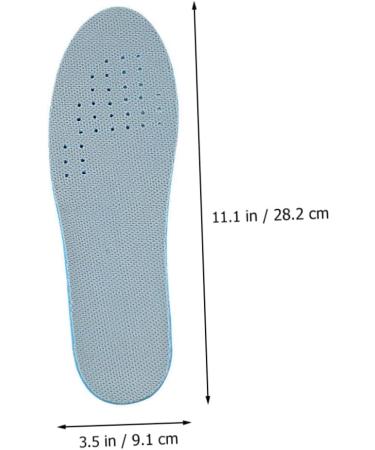 NOLITOY Height Increasing Insoles - 1 Pair Inner Shoe Pads for Men | Comfort & Style with EVA Sneaker Heel Inserts - Buy Online on GoSupps.com