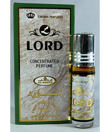 Lord Concentrated Perfume By Crown Perfumes/al-rehab Free From Alcohol 6ml - Buy Online on GoSupps.com