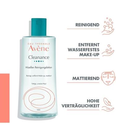 Avene Cleanance Micellar Cleansing Lotion 400 ml - Pierre Fabre Dermo Kosmetik | Buy Internationally - Buy Online on GoSupps.com