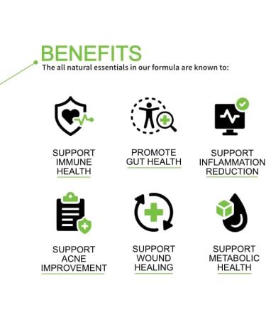 Super Naturals Zinc Supplement - Guava Leaf Extract | Immune Support Boost | 100% Natural Powder | 60 Day Supply - Buy Online on GoSupps.com