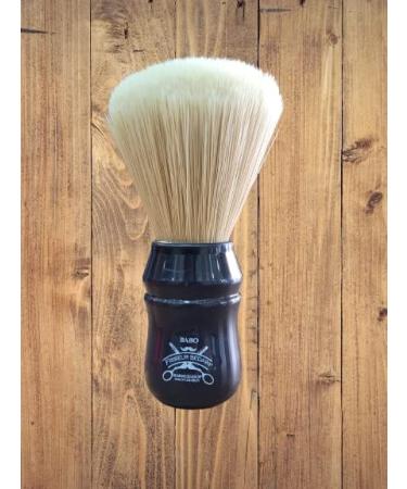 BA-BO M&R Black Shaving Brush for Men - Premium Quality Shave Brush for Salons & Barbers - International Shipping Available - Buy Online on GoSupps.com