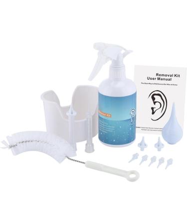 Ear Wax Water Cleaner Kit with Disposable Tips for Men and Women - Ear Irrigation Solution - Buy Online on GoSupps.com