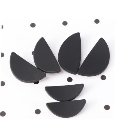 Amosfun 12 Pcs Eye Makeup Eyeshadow Stamp Applicator Eye Shadow Tool Seal Crystal The Lazy 5*2.5cmx2pcs Blackx2pcs - Buy Online on GoSupps.com