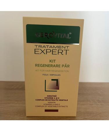 GEROVITAL Hair Growth Serum Kit - 20 Ampoules for Hair Regeneration Hydration & Hair Loss Prevention - Shop Internationally - Buy Online on GoSupps.com