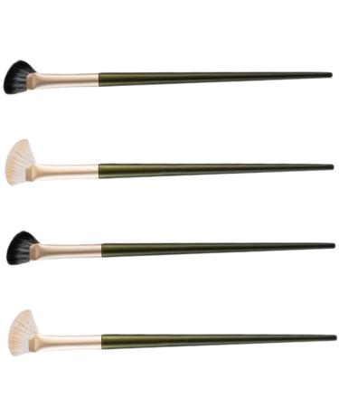 FRCOLOR 20 Pcs Nose Shadow & Contour Brush Set - Angled Eyeshadow & Eyebrow Brushes for Women - Face Makeup & Concealer - Assorted Colors - Buy Online on GoSupps.com