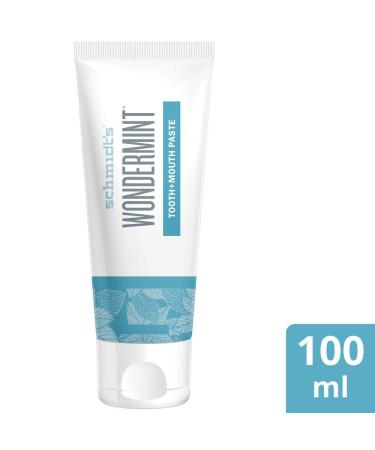 Schmidt's Wondermint Toothpaste | Fresh Breath & Vegan Dental Care | 100ml | International Shipping - Buy Online on GoSupps.com