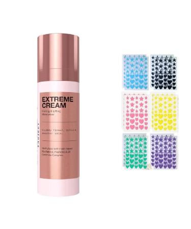 NAPH iNNBEAUTY PROJECT Extreme Cream Anti-Aging Firming & Lifting Refillable Moisturizer (1.7 oz / 50 mL) + Bonus Acne Patch (36 Pieces)
