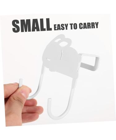 Housoutil Coat Hooks 2pcs Cute Rabbit Hook Coat Rack Spray Paint s Door Coat Hanger Door Hanging Drawer - Buy Online on GoSupps.com