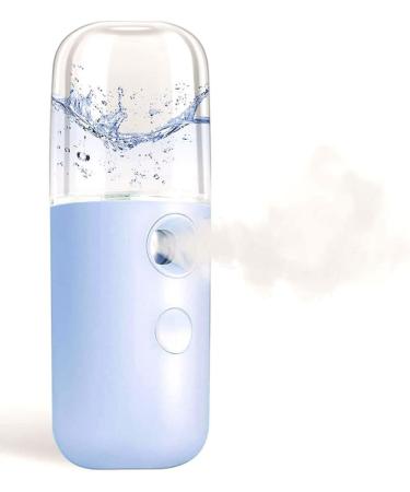 Face Mister 30ml Mini Water Mister for Face Mister Spray Bottle USB Rechargeable Handy Mist Sprayer for Moisturizing Hydrating Blue Water Mister for Face - Buy Online on GoSupps.com