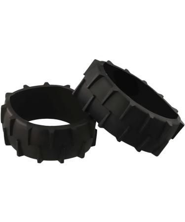 Lot de 4 roues de rechange en caoutchouc antid rapant pour robots de pelouse 100 x 40 mm - Pi ce de r paration ext rieure r sistante aux intemp ries - Buy Online on GoSupps.com