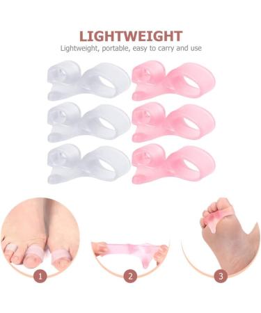 Pedicure Tools Set - 12pcs Toe Straighteners, Bunion Correctors, Toe Separators - Nail Art & Manicure Tools - 5.6x2cm - Buy Online on GoSupps.com