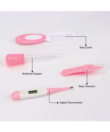 38PCS Upgraded Baby Healthcare & Grooming Kit for Newborns - Safety Baby Care Set, Pink - Buy Online on GoSupps.com