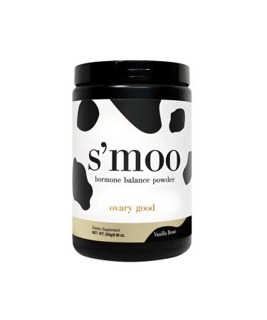 S moo Ovary Good - Vanilla Bean | 7-in-1 PCOS Supplement Myo-Inositol Blend Hormone Balance for Women Fertility Supplements for Women Ovarian Health (30 Servings)