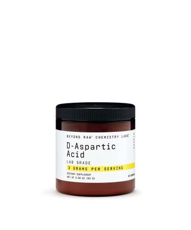 BEYOND RAW Chemistry Labs D-Aspartic Acid Powder | Muscle Development and Recovery | 30 Servings - Buy Online on GoSupps.com
