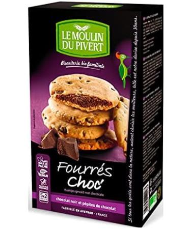 Le Moulin Du Pivert - Dark Chocolate Filled Cookies 175G - Unit - Buy Online on GoSupps.com