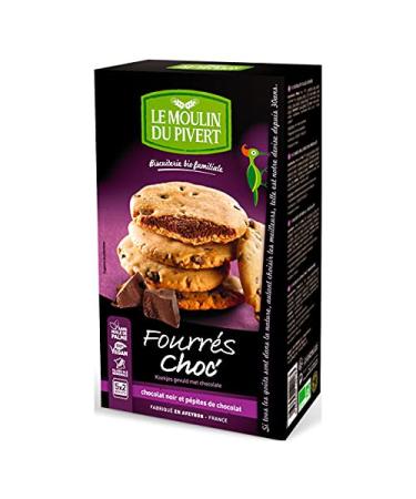 Le Moulin Du Pivert - Dark Chocolate Filled Cookies 175G - Unit