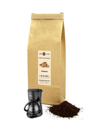 HOP CAFE - Caf moulu - Ar me Pistache - 250g - pour cafeti re Filtre