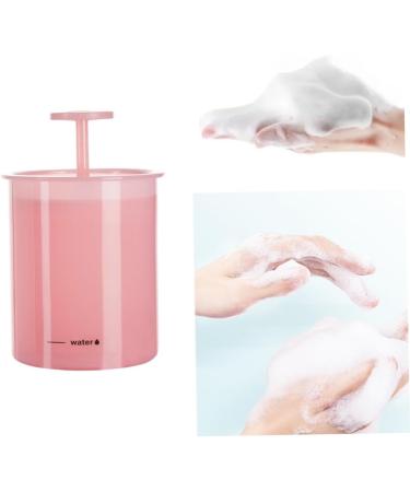 Face Cleanser Foamer Makeup Wash Bubble Maker Travel Household Rich Foam Maker Cup Pink tumbler - Buy Online on GoSupps.com