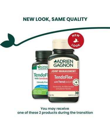 Adrien Gagnon - TendoFlex for Tendons Pain Relief 30 Veggie Capsules - Buy Online on GoSupps.com