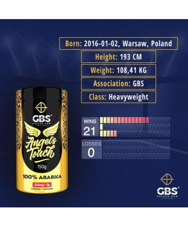  Golden Bow Solutions GBS Angels Touch 100g Coffee Flavor: (Salted Caramel) - Buy Online on GoSupps.com