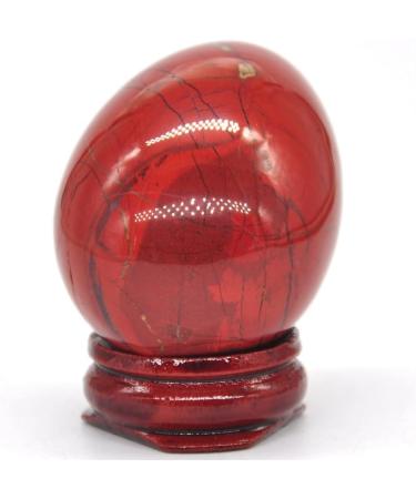 35x50mm Red Jasper Oval Natural Crystal Stone Mineral Specimen - Buy Online on GoSupps.com