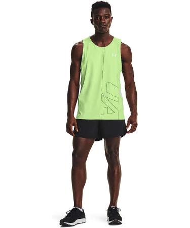 Under Armour Men's Launch Run 5-inch Shorts (001) Black/Reflective Large - Performance Running Apparel for Men - Buy Online on GoSupps.com