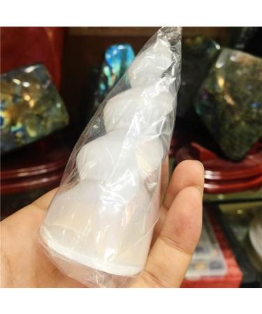 1pcs Selenite Flame Crystal Stone Quartz Palm Stones Fraueneis Specimen - Buy Online on GoSupps.com