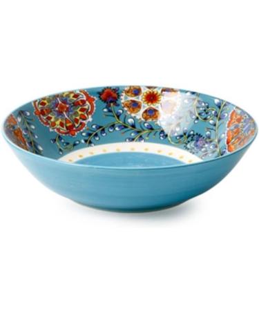 Ceramic Tableware Round Flower Bone Plate Bowl Tableware Household Kitchen Tableware Kitchenware Talla nica A - Buy Online on GoSupps.com