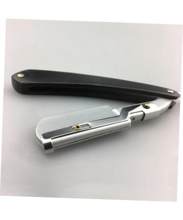 Shop Hemoton Safe Razor | Easy Opening Metal Straight Razor for Men | Premium Cut Throat Shaving - Buy Online on GoSupps.com