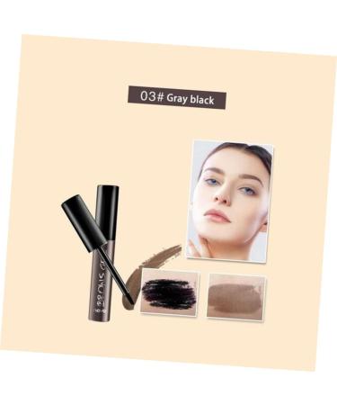 FRCOLOR Waterproof Brow Pencil Eyebrow Glue Gel Eye Brow Gel Eyebrow Tint Eyebrow Cream Unibrow Makeup Pen 1 count (Pack of 1) Dark Grey - Buy Online on GoSupps.com
