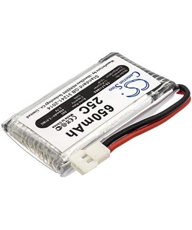 650mAh Replacement Battery for SYMA CX-30 F5C V929 Walkera QR X5 Series - International Shipping Available - Buy Online on GoSupps.com