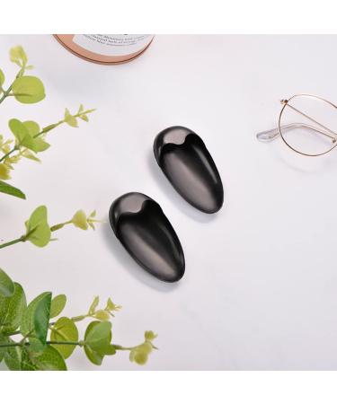 10 Pairs Black Plastic Hair Dye Earmuffs - Salon Hair Coloring Ear Protectors for Professional Hairdressing at Home & Barber Shop - Buy Online on GoSupps.com