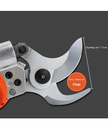 4.5 Cm Electric Pruning Shears Lever Rechargeable Ion Battery Electric Pruning Shears Thick Fruit Branch Shears Small Gift - Buy Online on GoSupps.com