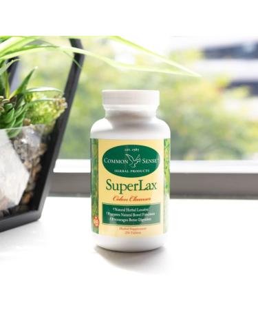 Common Sense Herbal SuperLax 270 Colon Cleanser - 270 Count - Buy Online on GoSupps.com