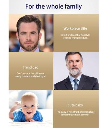Beard Trimmer Electric Hair Trimmer Men Hair Clippers Beard Trimmer Beard Shaver for Men Hair Baldheaded Trimming Tools - Buy Online on GoSupps.com