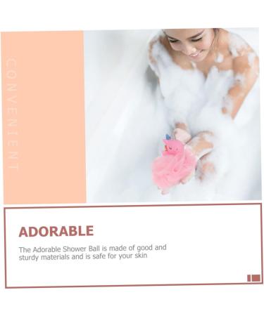 3pcs Unicorn Bath Ball Set - Convenient Shower Loofah & Body Scrubbers for a Refreshing Bath Experience - Buy Online on GoSupps.com