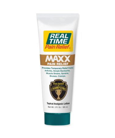 RTPR Real Time Pain Relief MAXX Pain Relief 3oz Tube