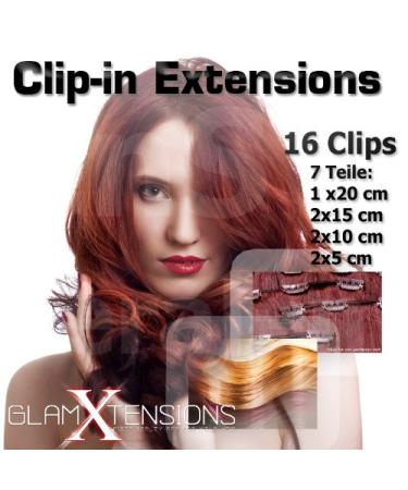 Shop 100% Indian Remy Clip In Hair Extensions - 7 Piece Set 70g 60cm - Thickening Red Human Hair - Buy Online on GoSupps.com
