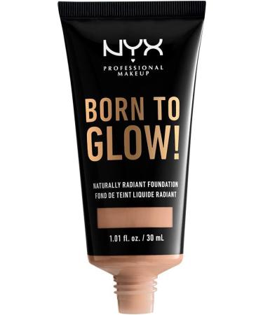 NYX PROFESSIONAL MAKEUP Born To Glow Naturally Radiant Foundation Medium Coverage - Soft Beige Beige 30 g (Pack of 1) - Buy Online on GoSupps.com