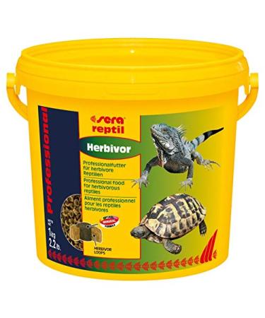 Sera Reptil Professional Herbivor Nature 3800 ml - Tortoise & Iguana Food | No Colors & Preservatives | Vitamin & Mineral Rich Nutrition (1 Pack) - Buy Online on GoSupps.com