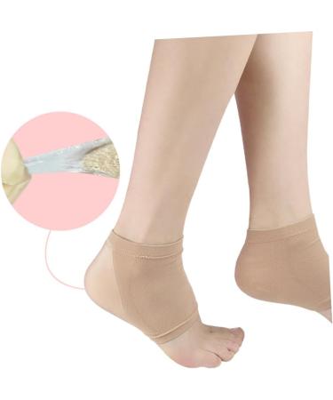 Beaupretty 1 Pair Plantar Sleeve Anti Crack Heel Protectors for High Heel Shoes Moisturizer Socks Moisturizing Lotion Silicone Socks Gel Heel Socks Heel Shock Socks Gel Pad - Buy Online on GoSupps.com