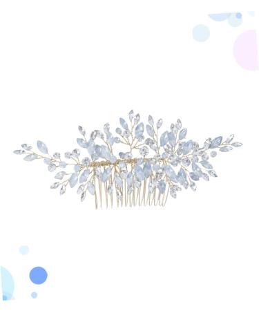FRCOLOR Hair Accessories Headwear for Women Retro Rhinestone Bridal Headpiece Wedding Hair Clip Silver Headpiece Womens Hair Clips Decorative Hair Combs Bridal Hair Clip Decorations Veil - Buy Online on GoSupps.com