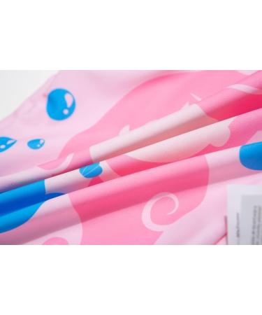 BONVERANO Baby Girls Swimsuit 18-24 Months | Long-Sleeve Mermaid One Piece Swimwear with UPF 50+ Sun Protection - Buy Online on GoSupps.com