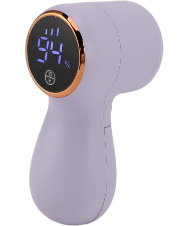 Rechargeable Cordless Lint Remover - Efficient Pill & Lint Removal for Clothes Furniture & Curtains | Portable Purple Design - Buy Online on GoSupps.com