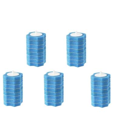 Jbnmvc Disposable Toilet Cleaning System Disposable Toilet Flushable Refill Brush Flushable Refills - 40 Refills