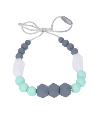 Syrisora Baby Nursing Necklace - Food Grade Silicone Teether Toy (Type B) - Buy Online on GoSupps.com