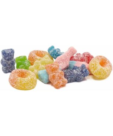 Kingsway Vegan Assorted Fizzy Sweets Pick n Mix Candy Buffet 500g - Buy Online on GoSupps.com