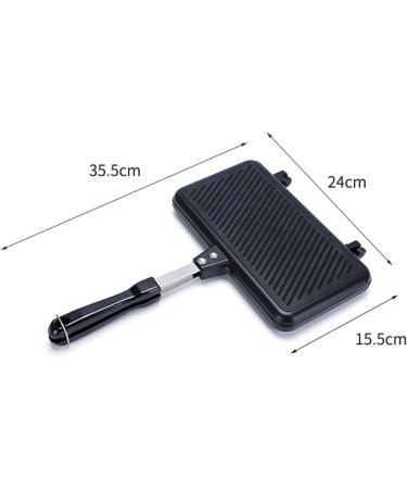 Durable Aluminium Alloy Toast Maker Frying Breakfast Cooking Aluminum Alloy Material Perfect for Muffin Nonstick Sandwich Baking - Buy Online on GoSupps.com